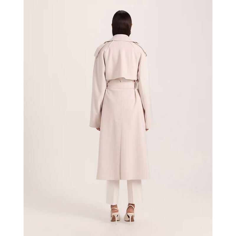 SABA Karla Wool Relaxed Trenchcoat image number 1